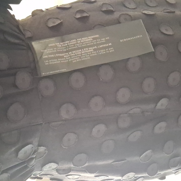 Vintage 60's trace off dress in textured georgette - Picture 6 of 7